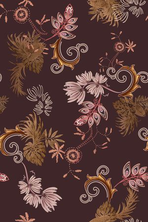 民族风印花华亿平台图片