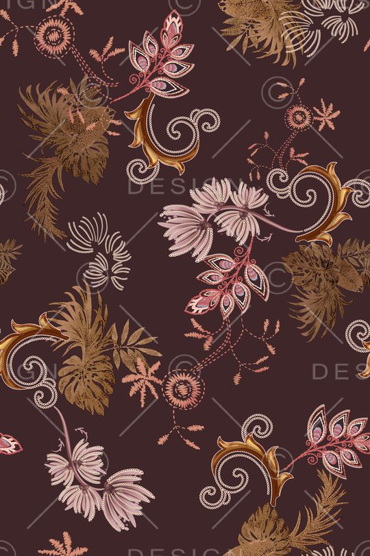 民族风印花华亿平台图片