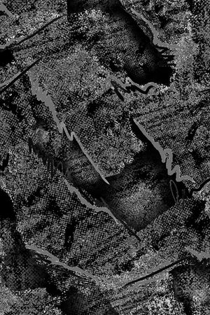 黑白华亿平台印花华亿平台图片