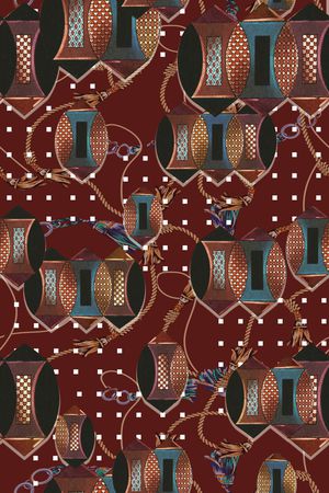 民族风印花华亿平台图片