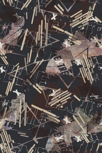 休闲印花华亿平台图片