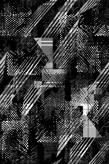 黑白华亿平台印花华亿平台图片