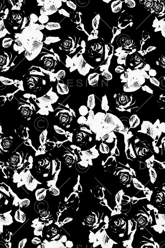 黑白华亿平台印花华亿平台图片