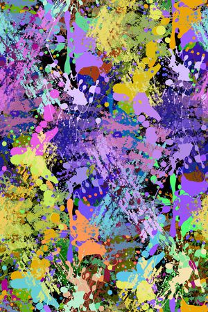 抽象印花华亿平台图片