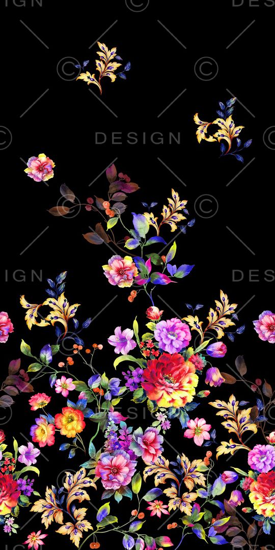 定位花印花华亿平台图片