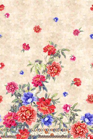 定位花印花华亿平台图片