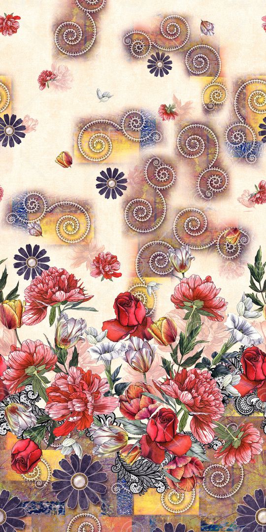 定位花印花华亿平台图片