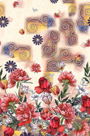 定位花印花华亿平台图片