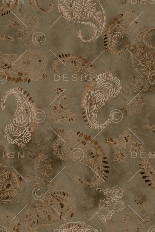 民族花卉印花华亿平台图片