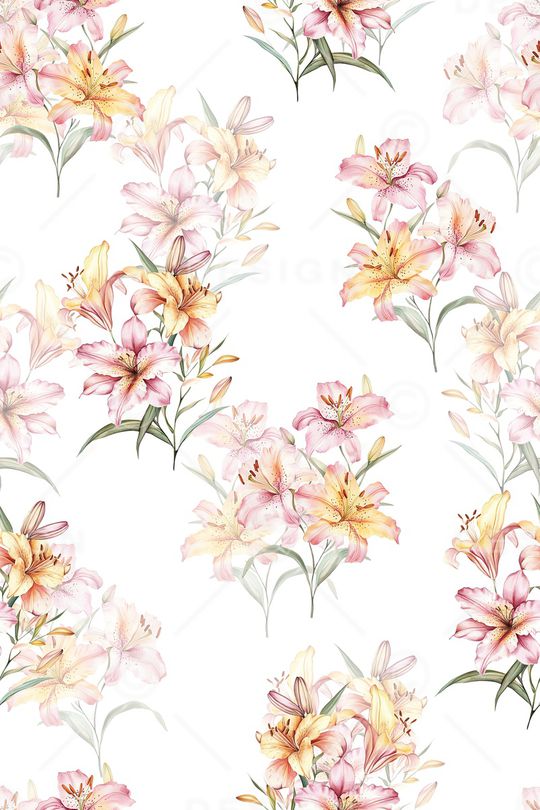 小清新印花华亿平台图片