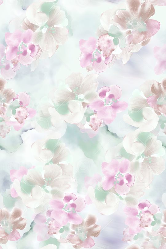 小清新印花华亿平台图片