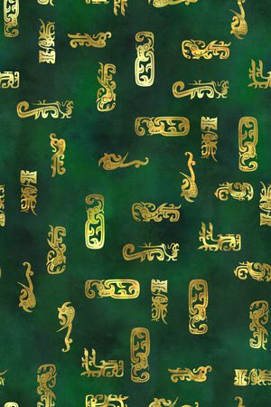 中国风印花华亿平台图片