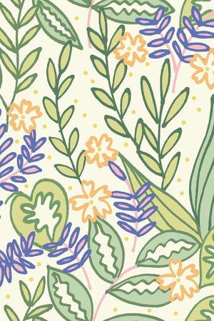 植物印花华亿平台图片