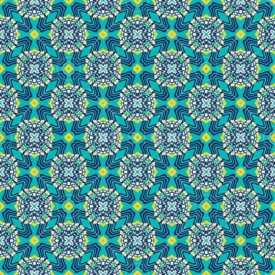 圆形装饰纹印花华亿平台图片