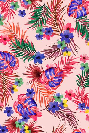 水彩印花华亿平台图片