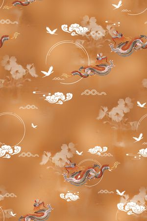 中国风印花华亿平台图片