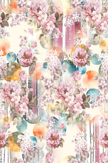 年轻女装印花华亿平台图片