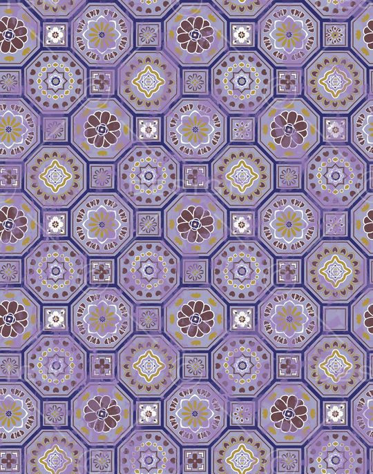 中国风印花华亿平台图片