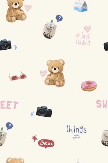 可爱印花华亿平台图片