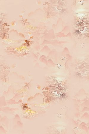 中国风印花华亿平台图片