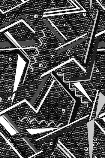 黑白华亿平台印花华亿平台图片