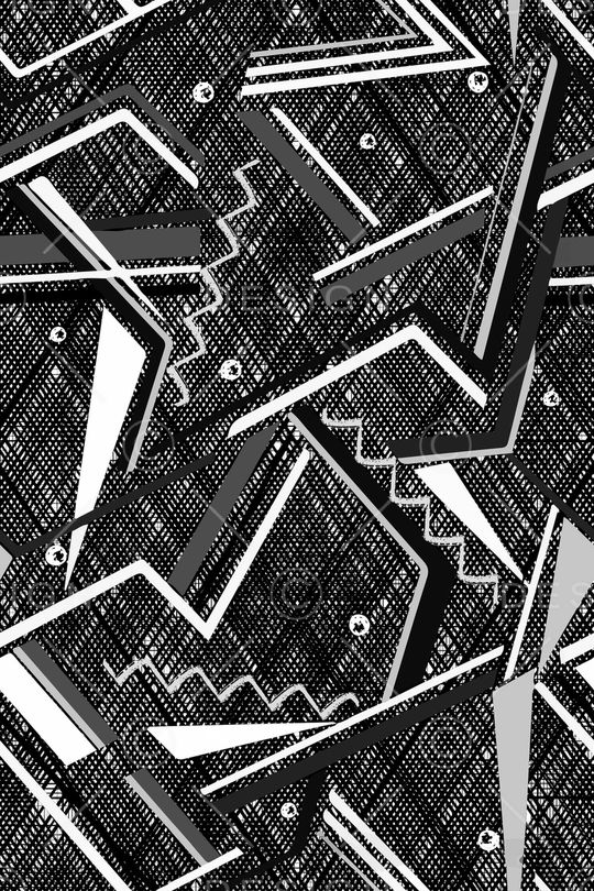 黑白华亿平台印花华亿平台图片