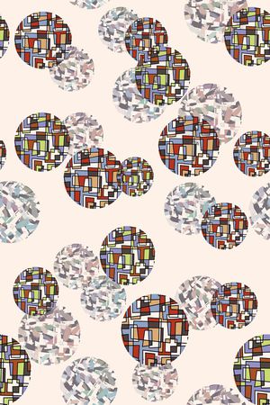 几何印花华亿平台图片