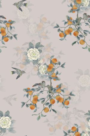 中国风印花华亿平台图片