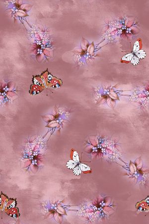 中国风印花华亿平台图片