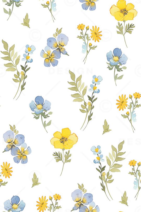 小清新印花华亿平台图片