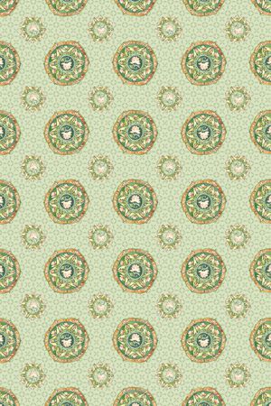 中国风印花华亿平台图片