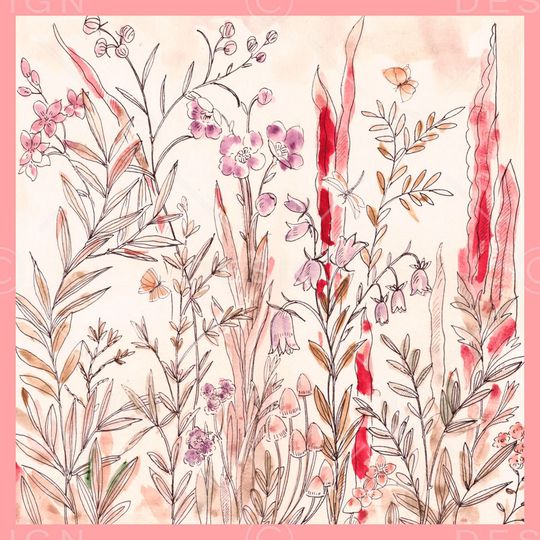 手绘印花华亿平台图片