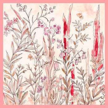 手绘印花华亿平台图片