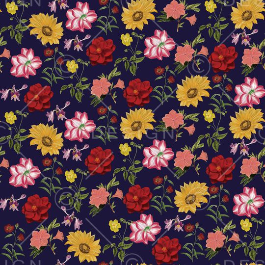 复古印花华亿平台图片