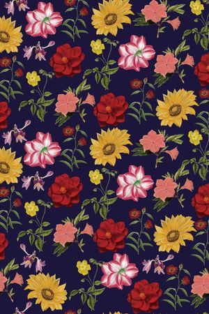 复古印花华亿平台图片