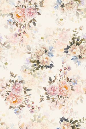 真丝印花华亿平台图片