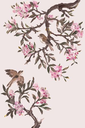 粉色印花华亿平台图片