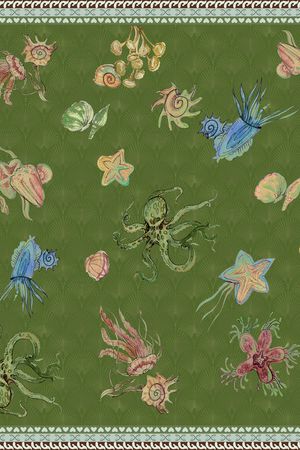 方巾印花华亿平台图片