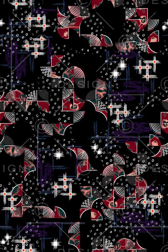 休闲印花华亿平台图片