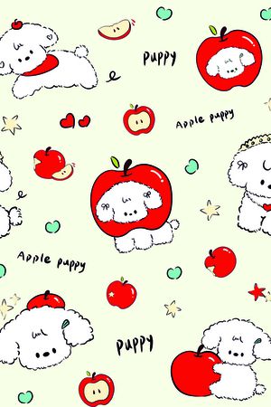 卡通动物印花华亿平台图片