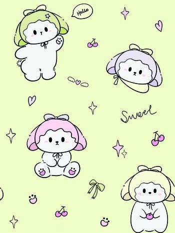 1628062-小兔子儿童印花杏色底