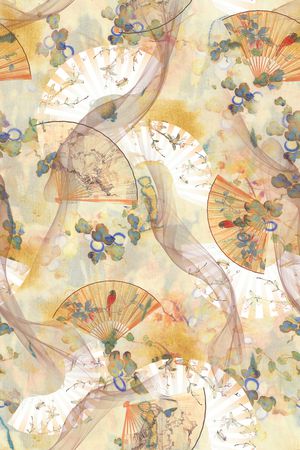 中国风印花华亿平台图片