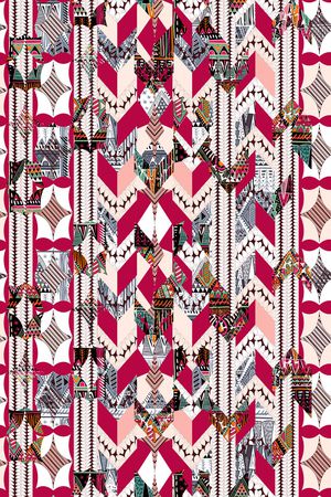 民族风印花华亿平台图片