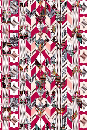 民族风印花华亿平台图片