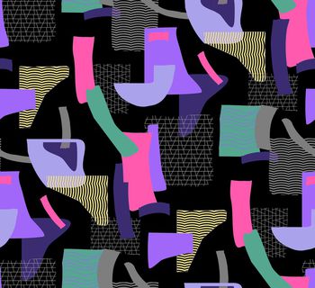 几何印花华亿平台图片