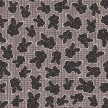 格子印花华亿平台图片