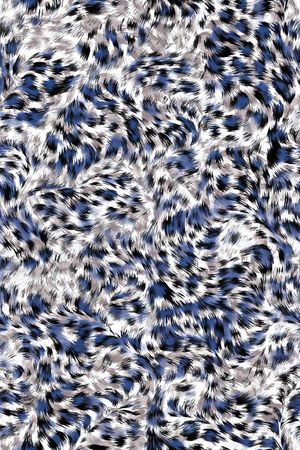 豹纹印花华亿平台图片