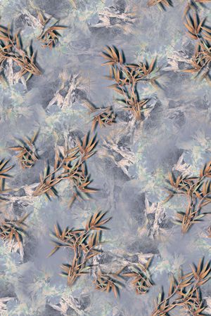 植物印花华亿平台图片