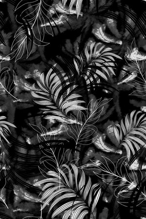 绿植树叶印花华亿平台图片