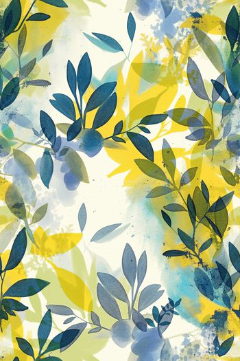 植物印花华亿平台图片